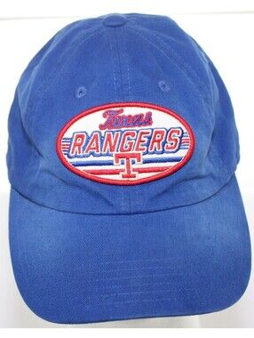 Vintage Texas Rangers Hat - American Needle Cooperstown Collection Strapback Cap